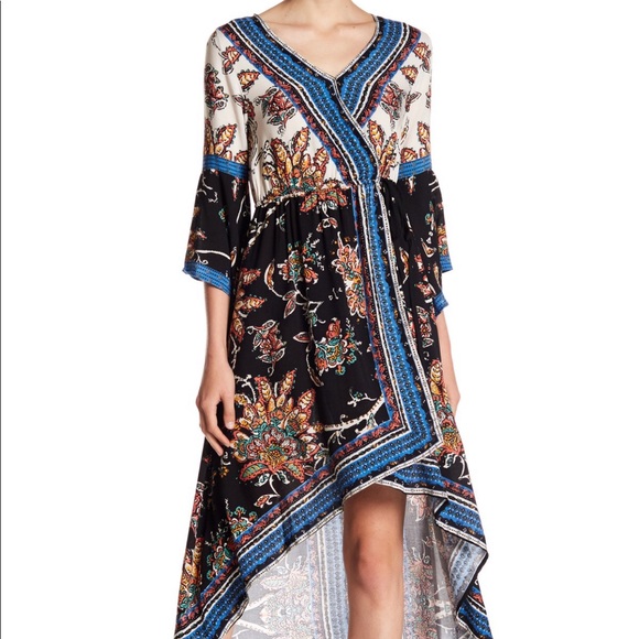 Flying Tomato Dresses & Skirts - Flying tomato Asymmetrical bell sleeve dress